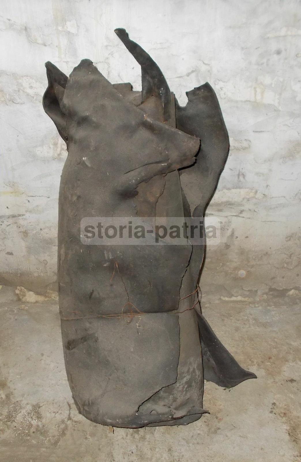 Antico Cuoio, Rotolo Secolare, Utile Per Restauratori O Artisti O Collezionisti immagine 1