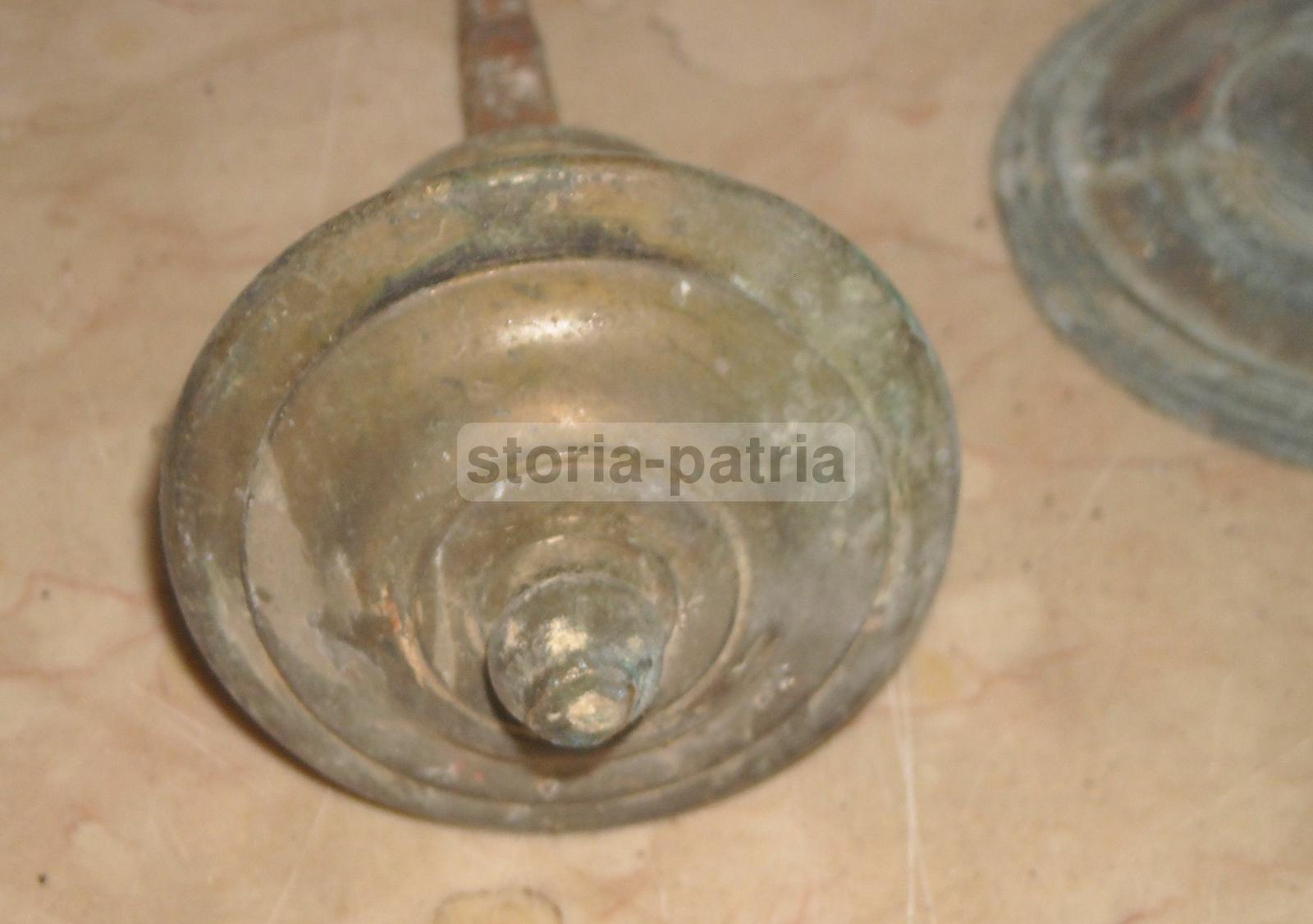 Antiquariato, Antico Pomolo, Utilissimo Per Antichi Arredi, Da Collezione, Bronzo immagine 2