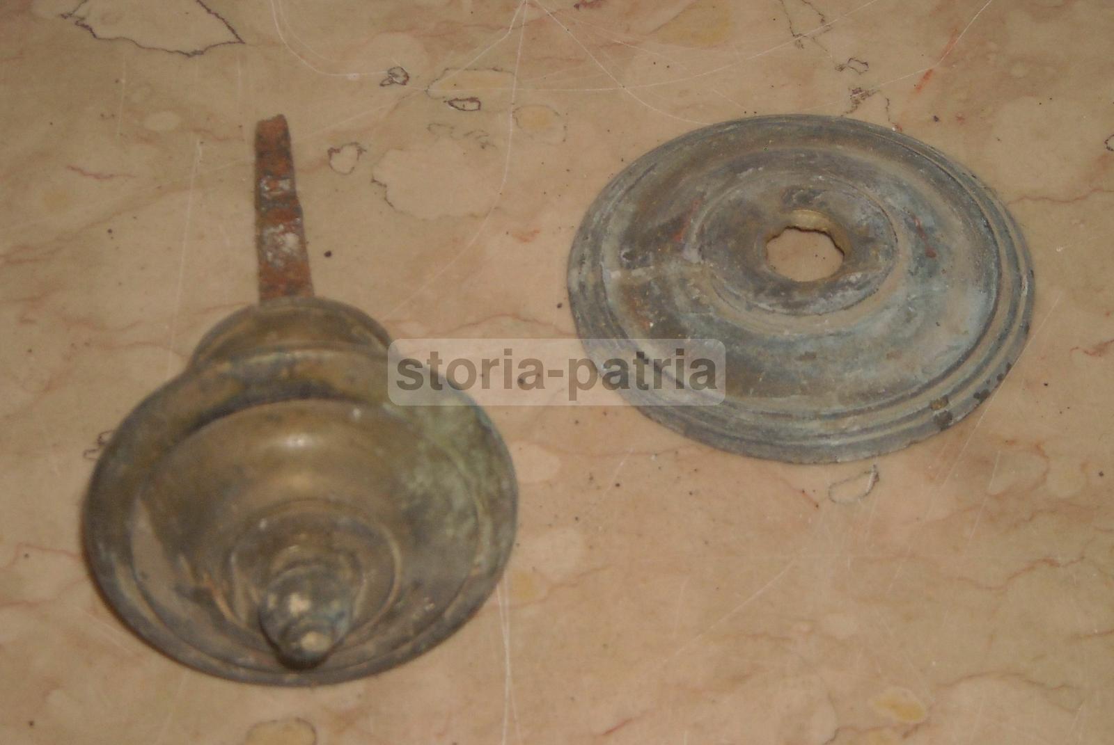 Antiquariato, Antico Pomolo, Utilissimo Per Antichi Arredi, Da Collezione, Bronzo immagine 3