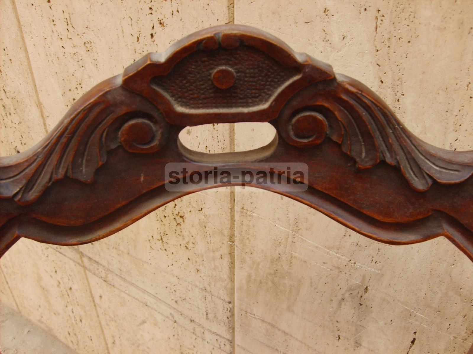 Arredamenti d'Epoca, Decorativa Sedia Imbottita, Da Restaurare, Utile Per Vari Usi immagine 4