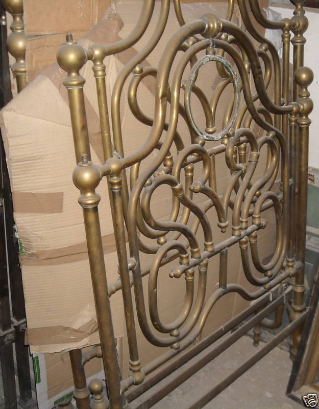 Arredamento d'Epoca, Antico Letto Matrimoniale, Due Letti Distinti, Originale, 800 immagine 1