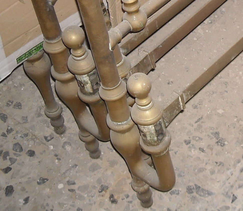 Arredamento d'Epoca, Antico Letto Matrimoniale, Due Letti Distinti, Originale, 800 immagine 3