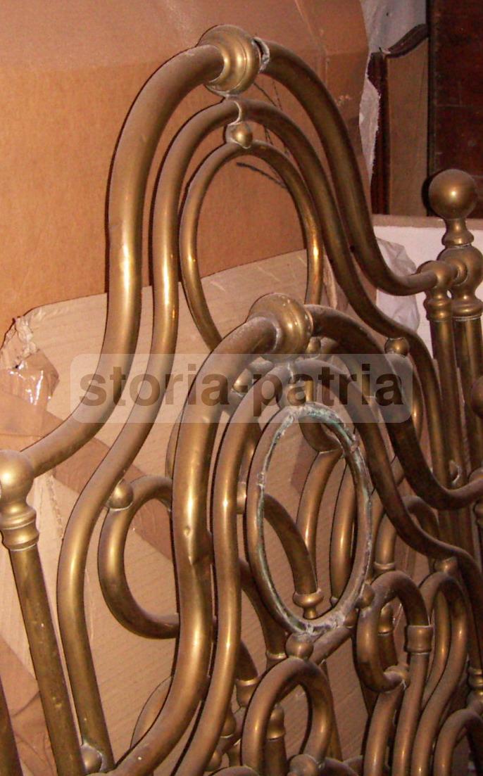 Arredamento d'Epoca, Antico Letto Matrimoniale, Due Letti Distinti, Originale, 800 immagine 12