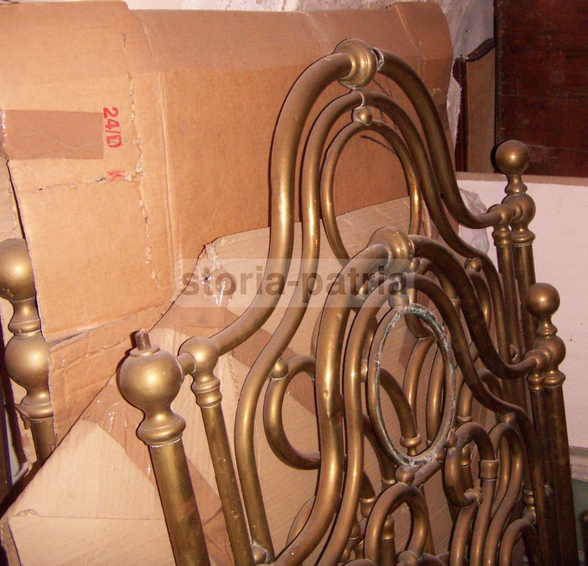 Arredamento d'Epoca, Antico Letto Matrimoniale, Due Letti Distinti, Originale, 800 immagine 13