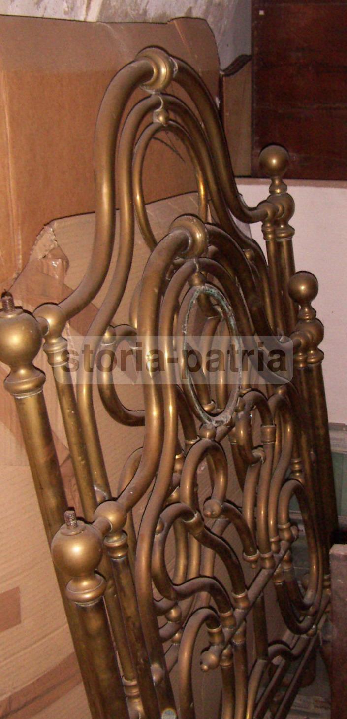 Arredamento d'Epoca, Antico Letto Matrimoniale, Due Letti Distinti, Originale, 800 immagine 15