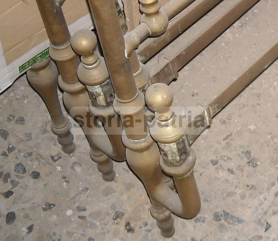Arredamento d'Epoca, Antico Letto Matrimoniale, Due Letti Distinti, Originale, 800 immagine 19