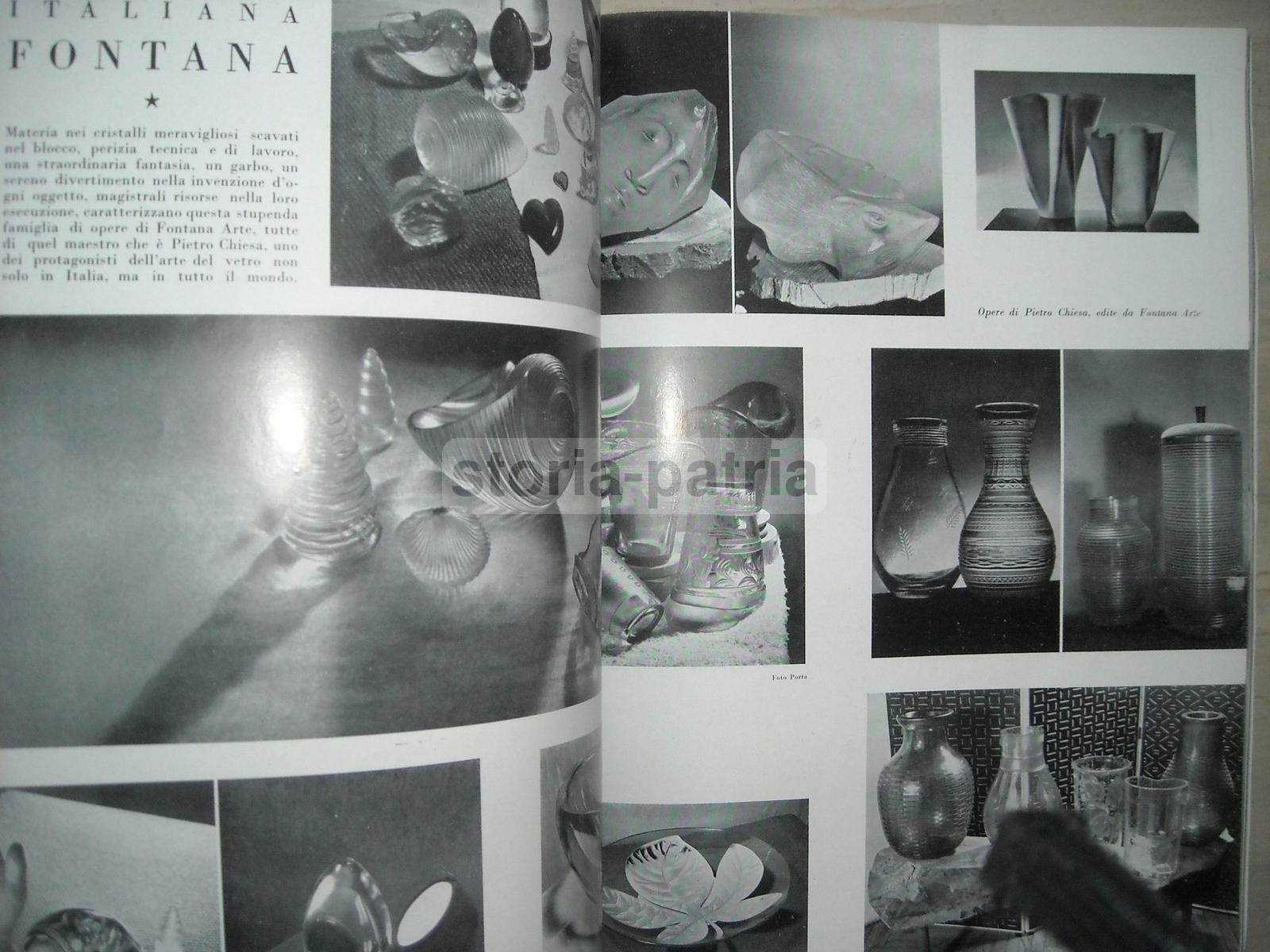 Arte, Architettura, Arredamento, Design, Gio Ponti, Vetro, Lampade, Fontana, Venini, 41 immagine 3