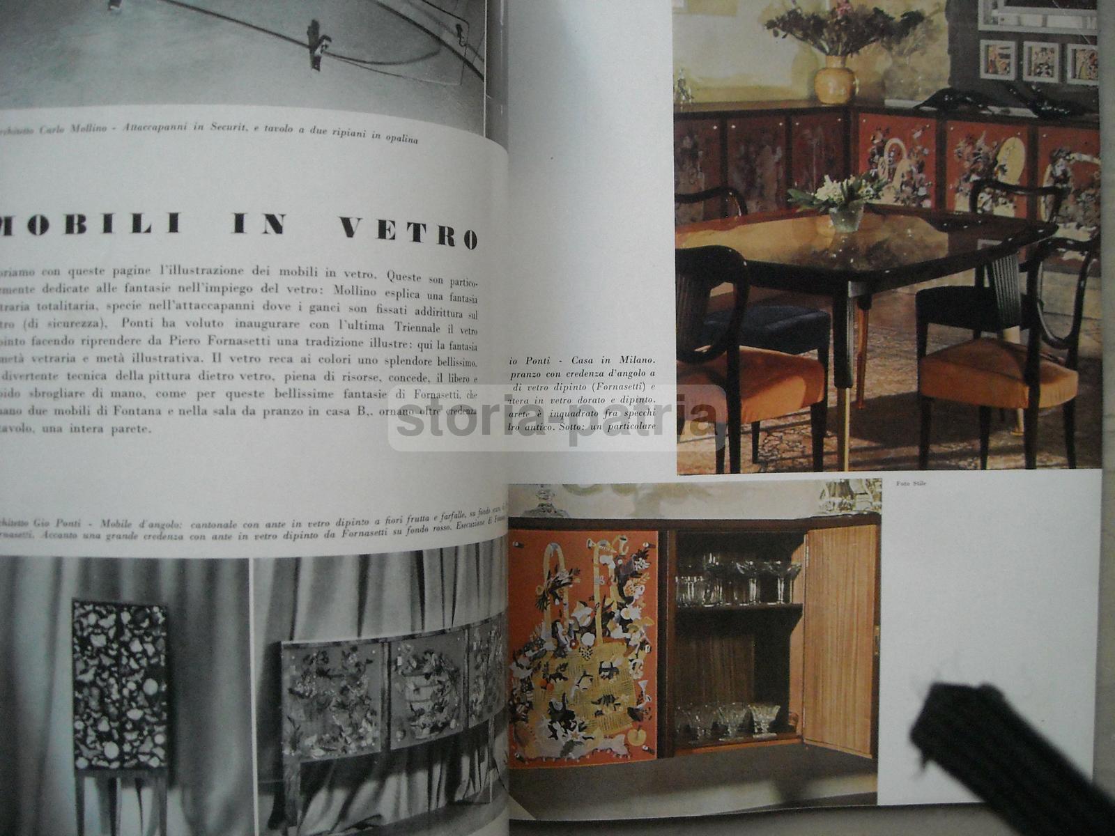Arte, Architettura, Arredamento, Design, Gio Ponti, Vetro, Lampade, Fontana, Venini, 41 immagine 4