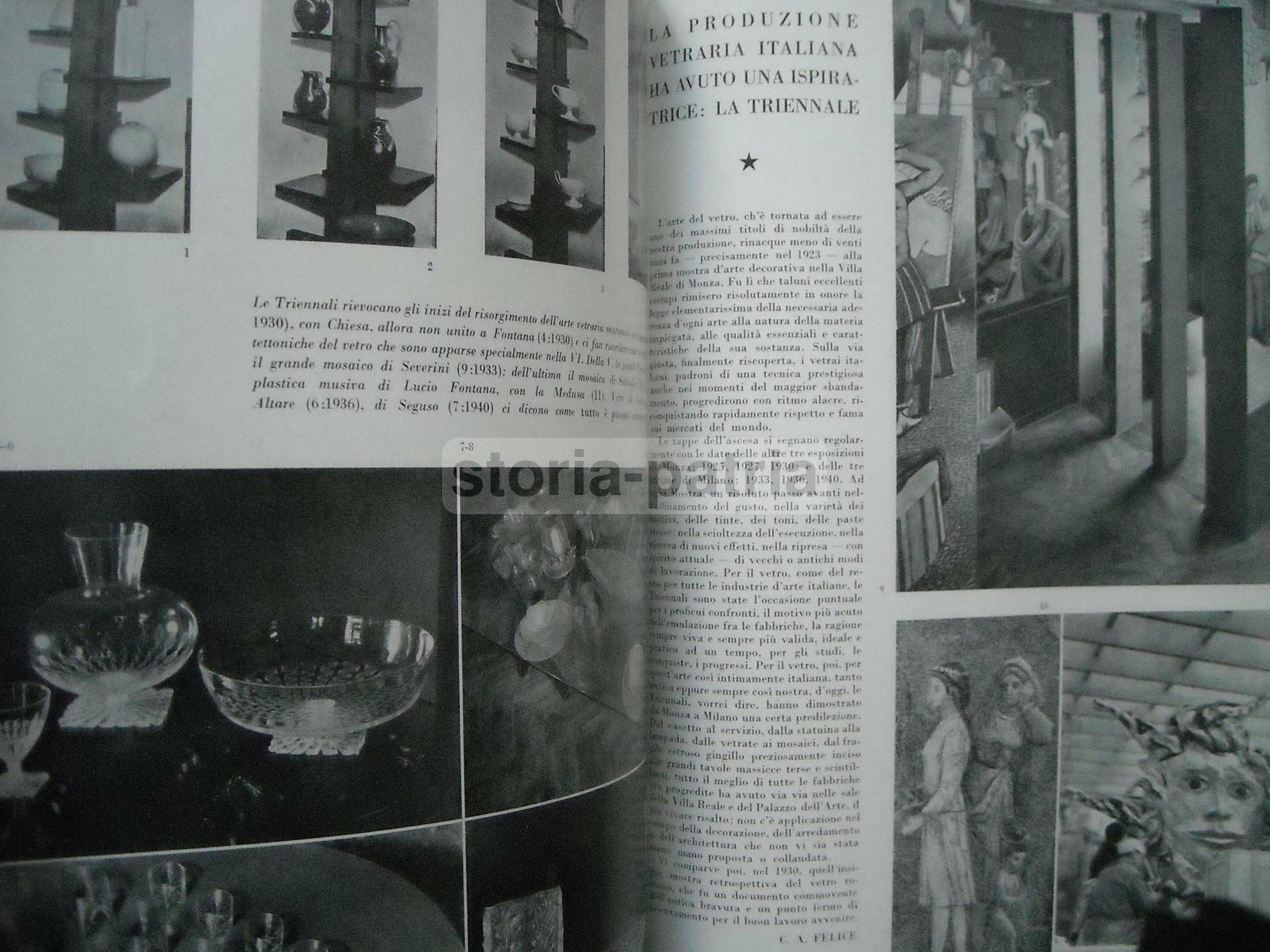 Arte, Architettura, Arredamento, Design, Gio Ponti, Vetro, Lampade, Fontana, Venini, 41 immagine 14