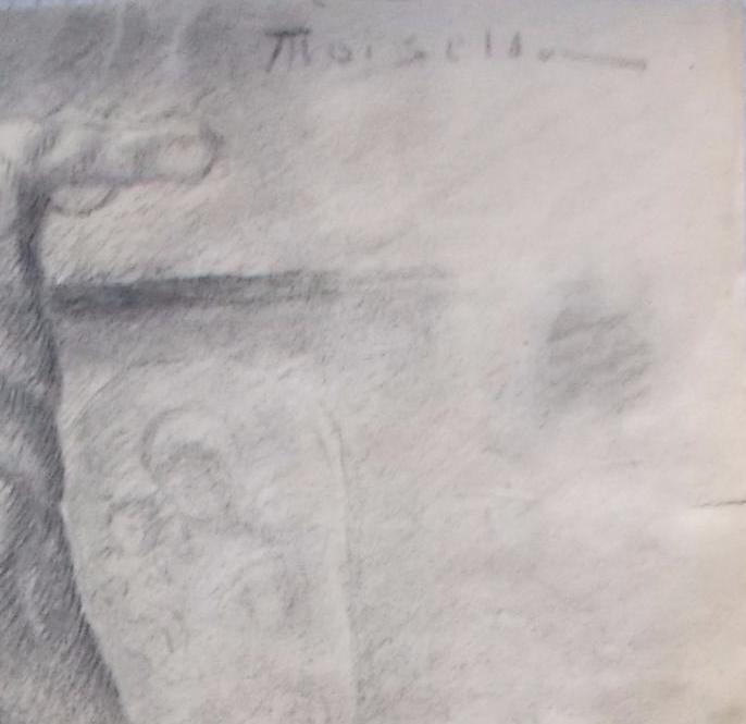 Arte, Artistico Disegno, Studio Di Scultura, Fauno, Satiro, Bella Composizione, Antica immagine 1
