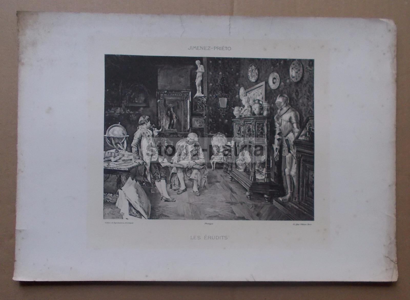 Arte, Collezionismo, Sculture, Ceramiche, Conversazione Fra Eruditi, Jemenez Prieto immagine 1