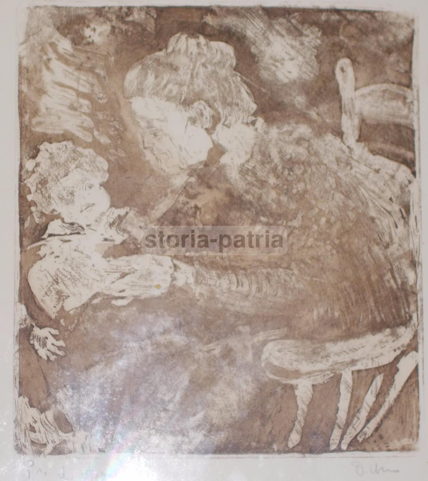 Arte Contemporanea, Incisione Artistica, Puglia, Salento, Urso, Decorativa Grafica immagine 2