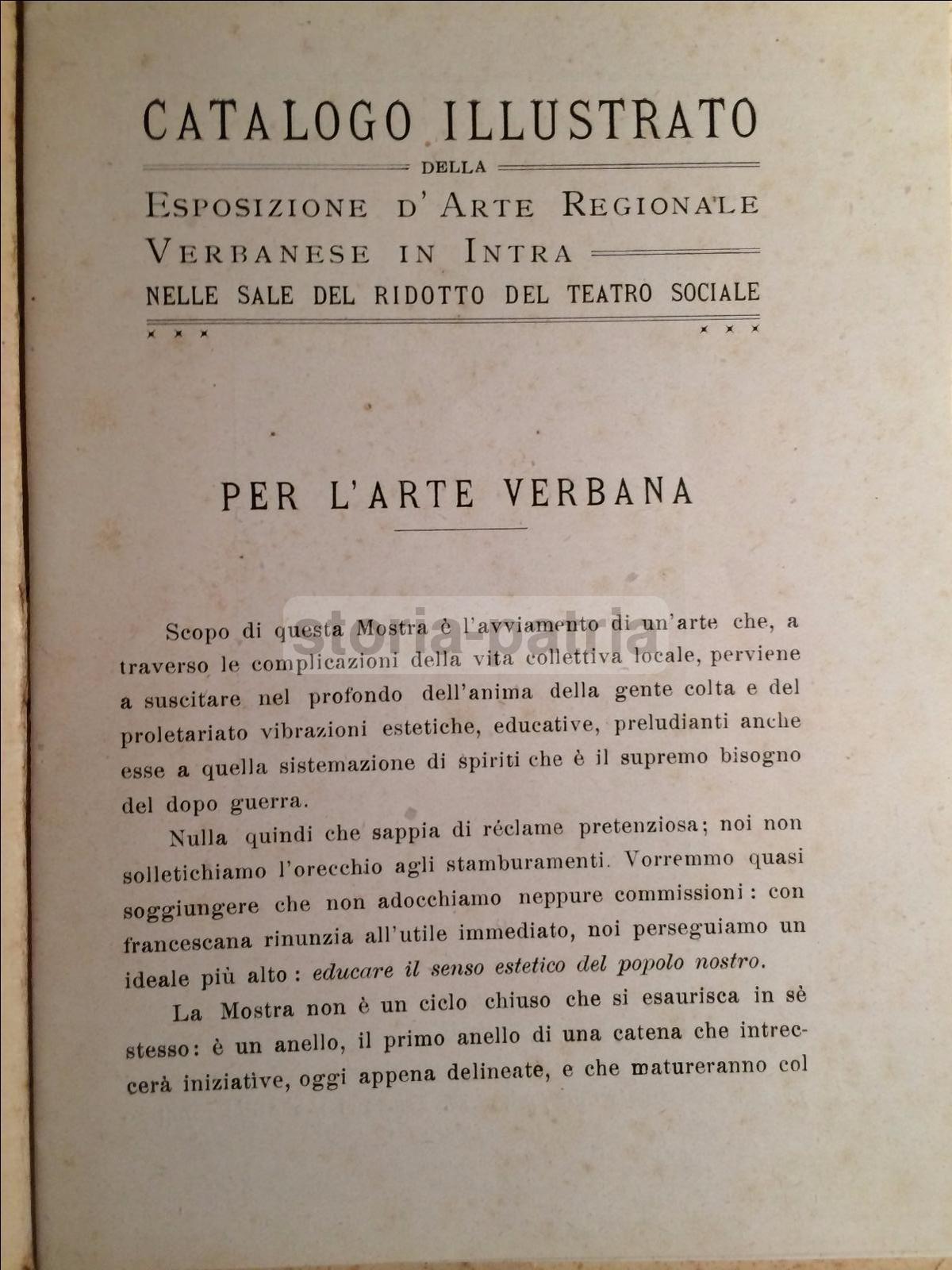 Arte, Esposizione Regionale Verbanese, Intra, Cavaleri, Sala, Artisti Vari, Catalogo immagine 5