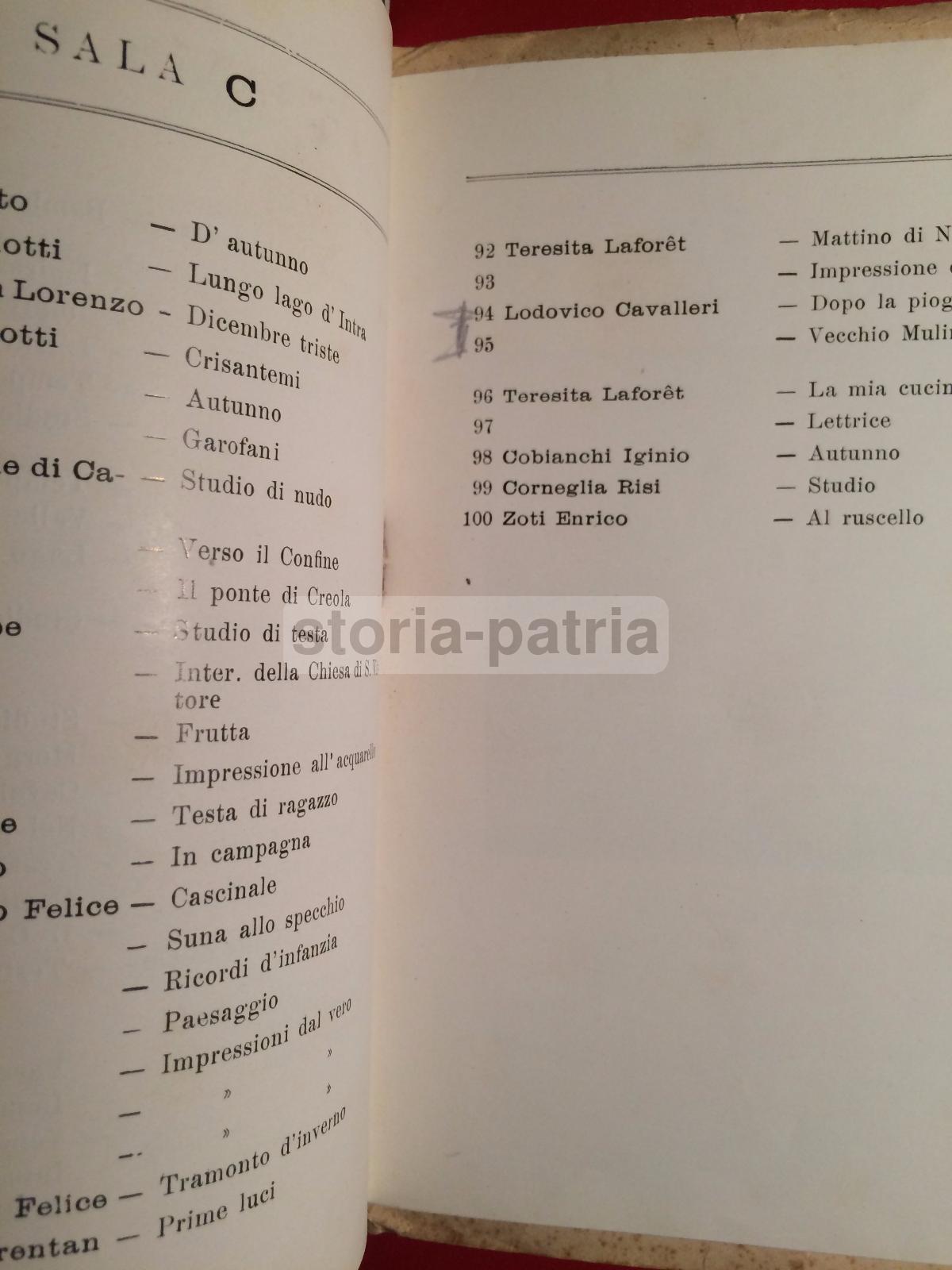Arte, Esposizione Regionale Verbanese, Intra, Cavaleri, Sala, Artisti Vari, Catalogo immagine 6