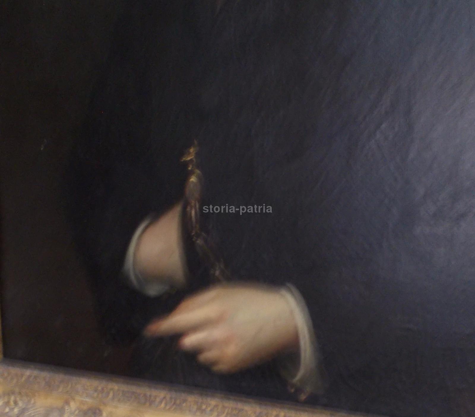 Arte Italiana Dell800, Ritratto Di Gentiluomo, Pregevole Antico Dipinto, Antico immagine 3