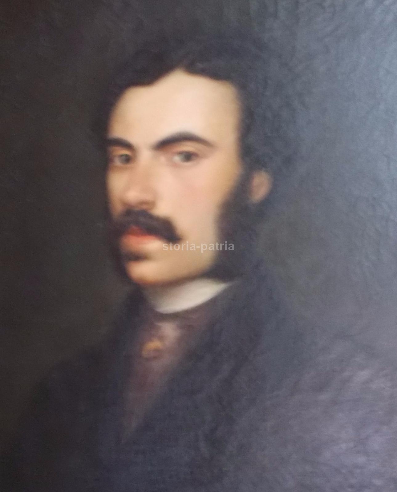 Arte Italiana Dell800, Ritratto Di Gentiluomo, Pregevole Antico Dipinto, Antico immagine 4