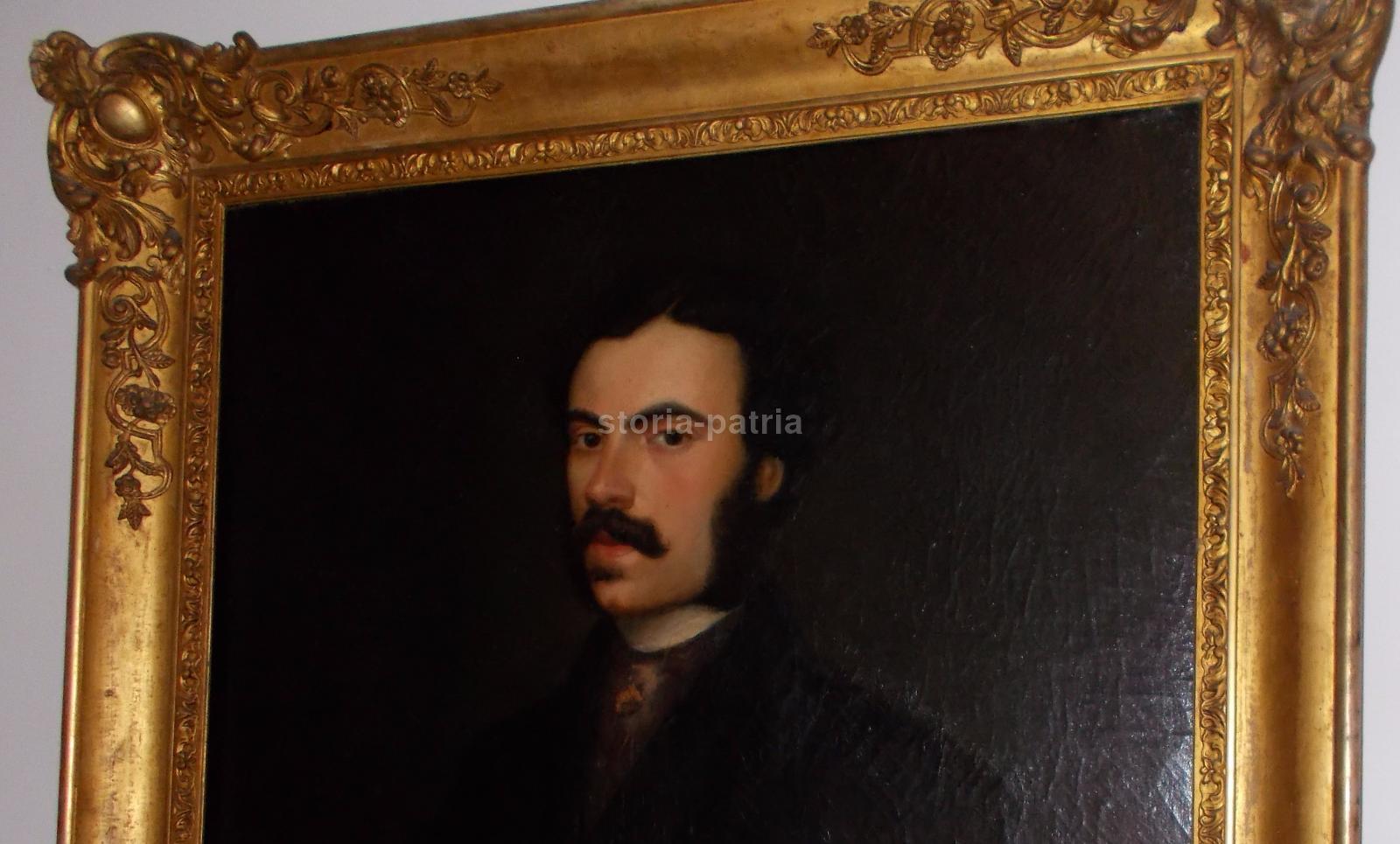 Arte Italiana Dell800, Ritratto Di Gentiluomo, Pregevole Antico Dipinto, Antico immagine 7