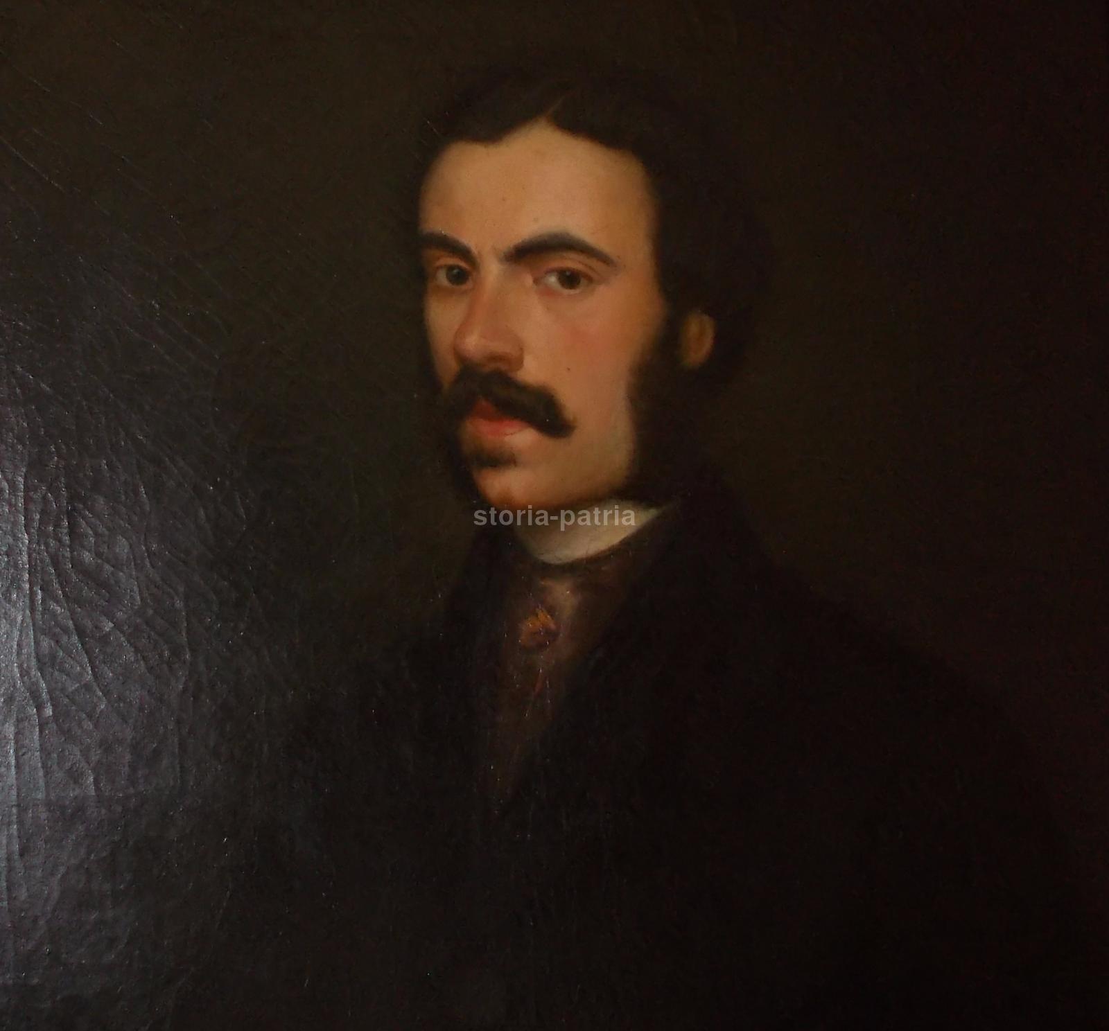 Arte Italiana Dell800, Ritratto Di Gentiluomo, Pregevole Antico Dipinto, Antico immagine 9