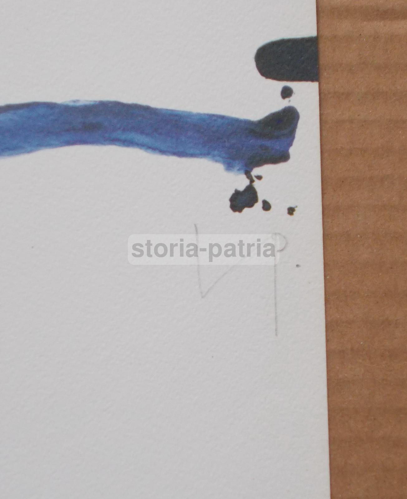 Arte Moderna, Arcobaleno, Indaco, Victor Pasmore, Bella Grafica Da Collezione, Ages immagine 1