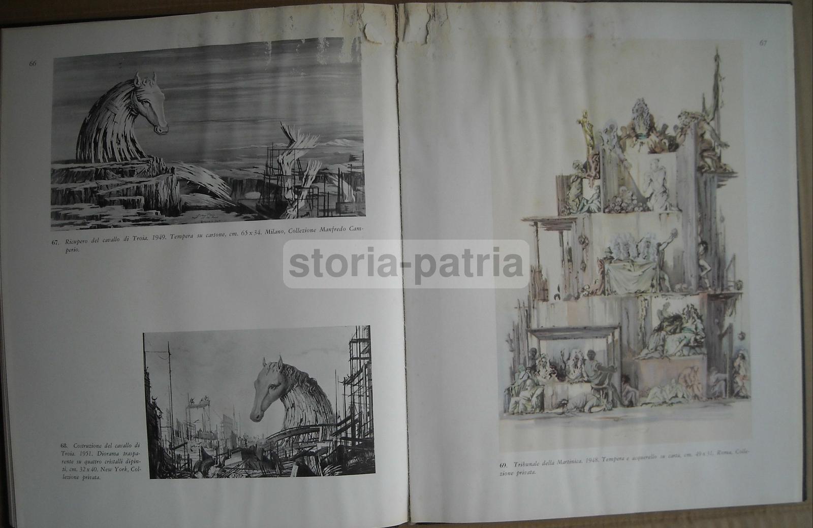 Arte Moderna, Artista Fabrizio Clerici, Interessante Monografia Illustrata, 1955 immagine 13