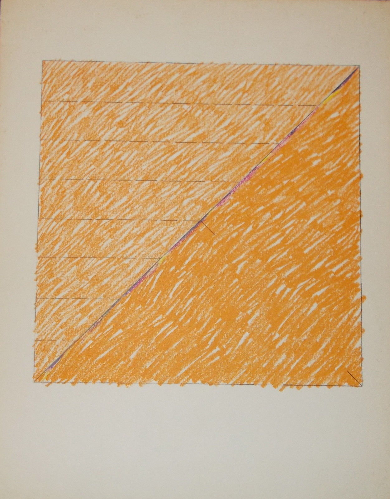 Arte Moderna, Bella Grafica A Colori, Decorativa Stampa Bolaffi, Claudio Verna immagine 1