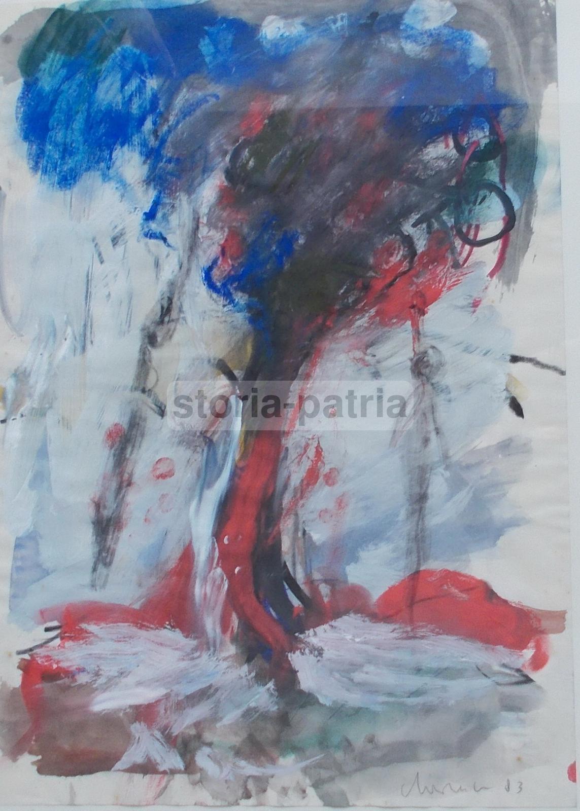 Arte Moderna, Suggestivo Dipinto, Artista Contemporaneo, Da Collezione, Mosbacher immagine 1