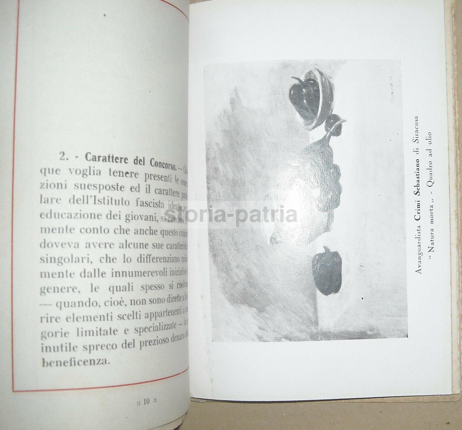 Arte, Pittura, Concorso Artistico, Elenco Premiati, Avanguardisti Pittori, Illustrato immagine 3
