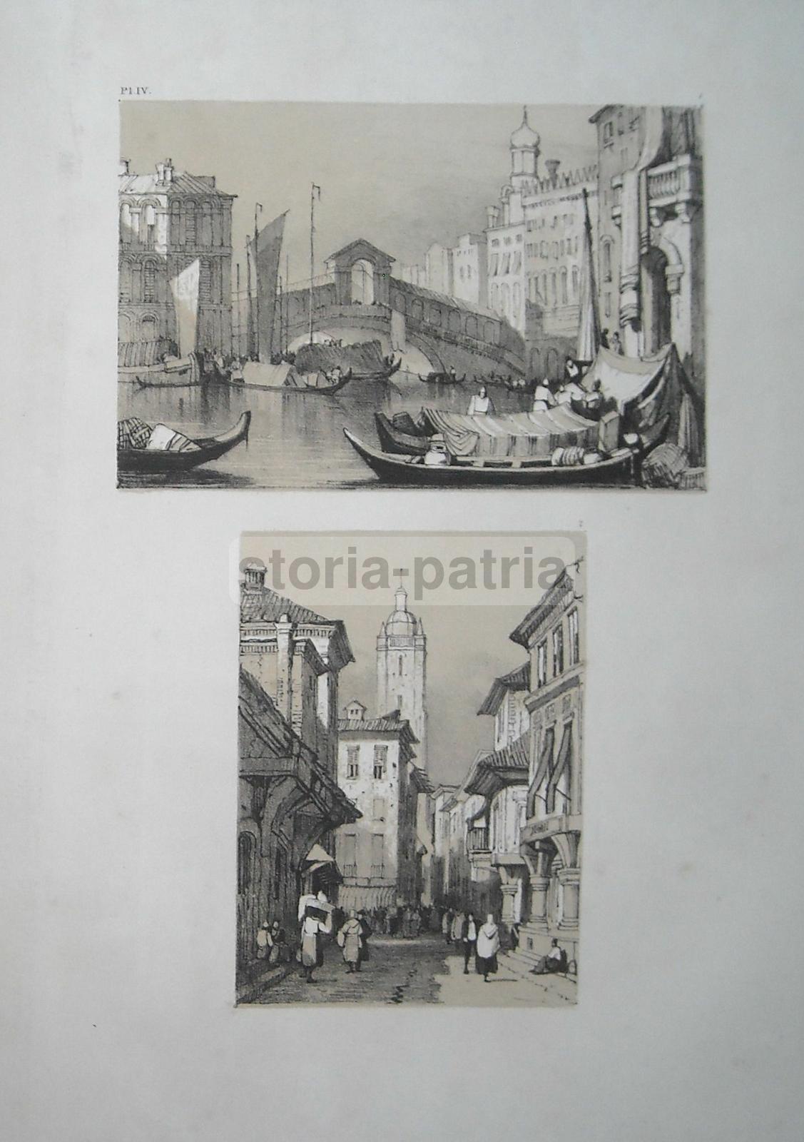Arte, Pittura Di Paesaggio, Tecnica, Illustrato Di Pregio, Samuel Prout, Venezia, 800 immagine 8