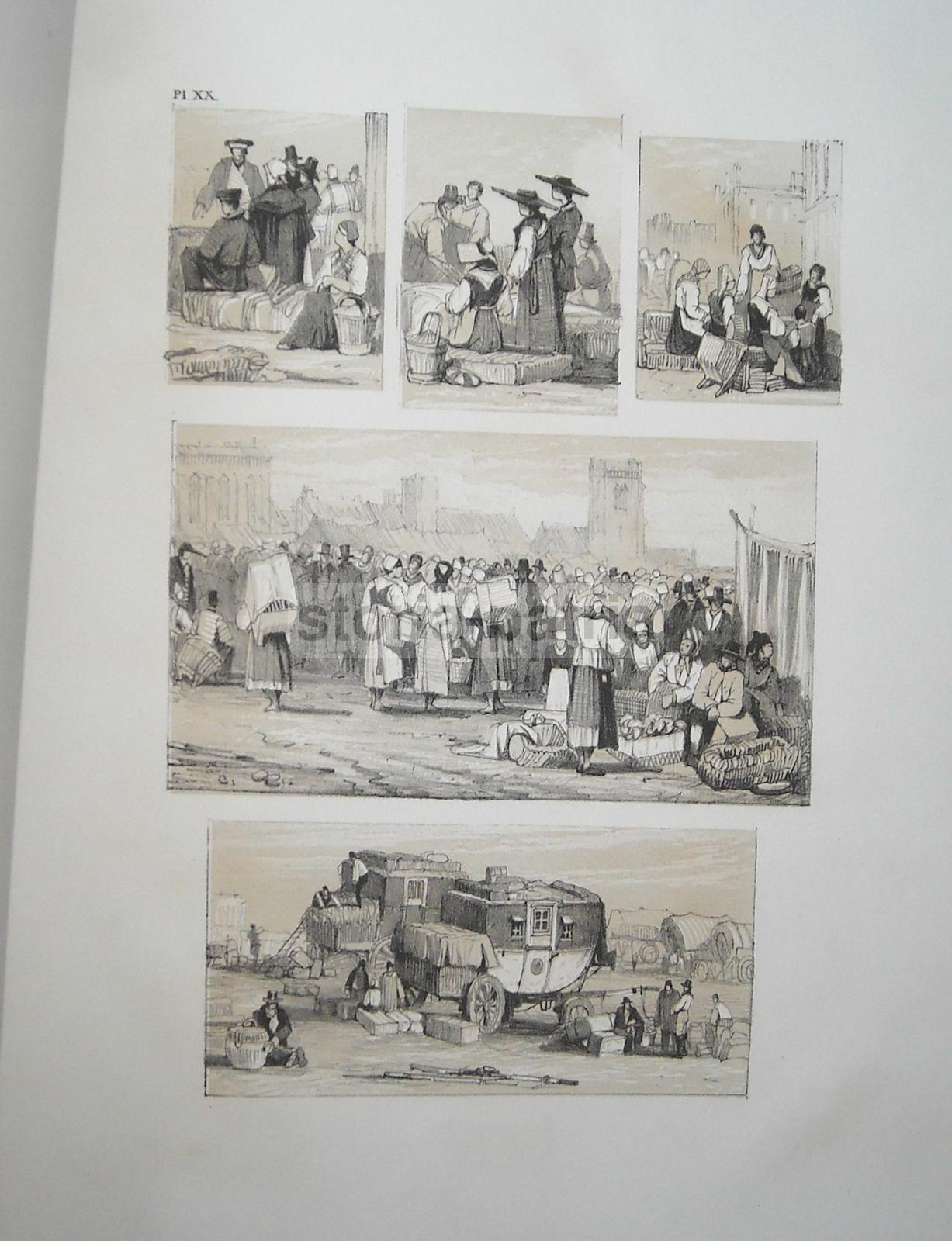 Arte, Pittura Di Paesaggio, Tecnica, Illustrato Di Pregio, Samuel Prout, Venezia, 800 immagine 11