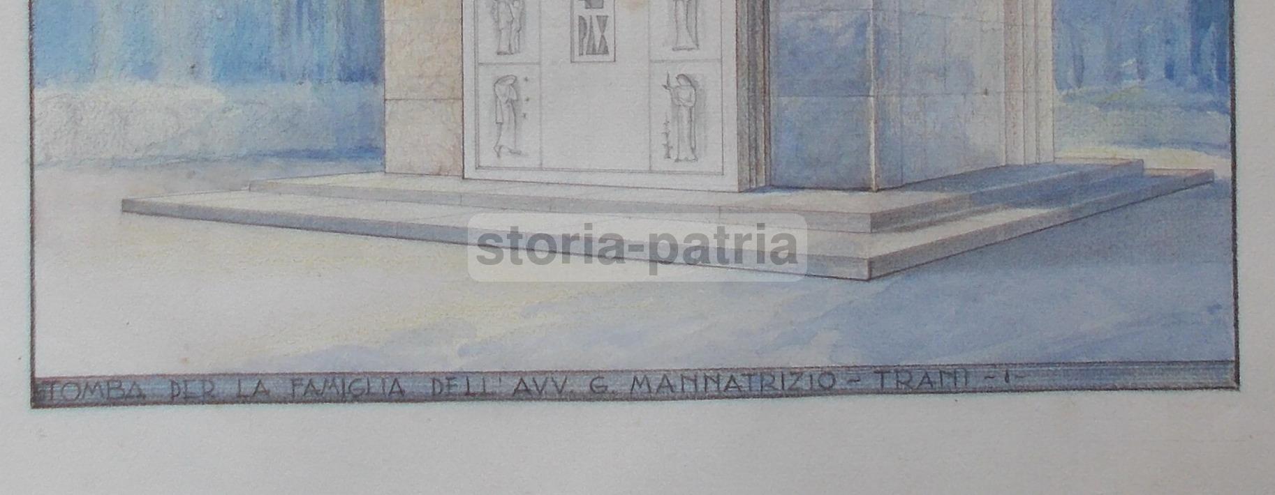 Arte Scultorea Monumentale, Cappella Funeraria, Puglia, Raro Progetto Originale immagine 2