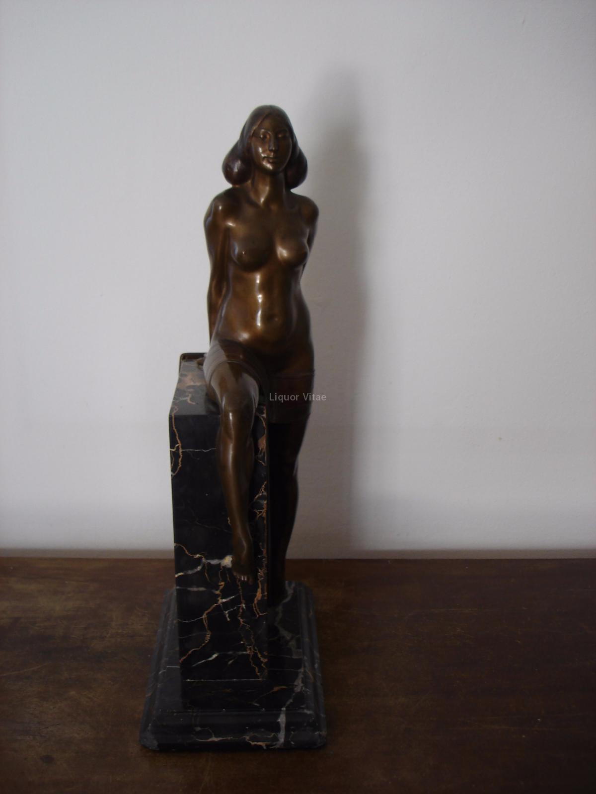 Arte, Scultura, Decorativa Opera Darte, Artista De Val, Da Collezione, d'Epoca, 900 immagine 4