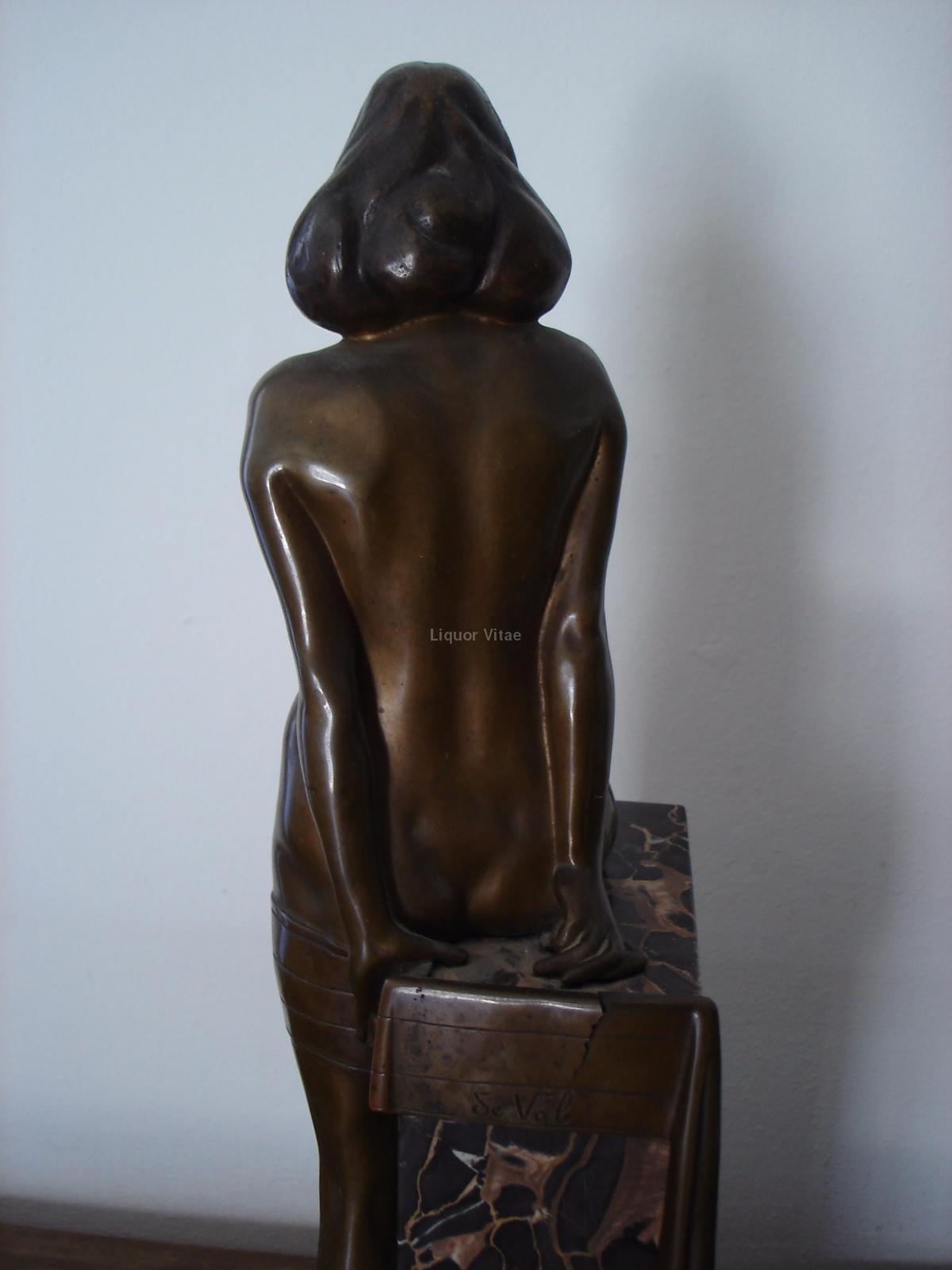 Arte, Scultura, Decorativa Opera Darte, Artista De Val, Da Collezione, d'Epoca, 900 immagine 5