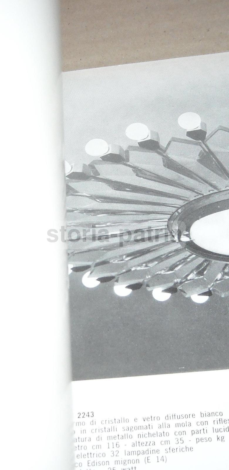 Arte Vetraria, Vetro, Vetri Artistici, Lampade, Cristalli, Fontana Arte, Raro Catalogo immagine 6