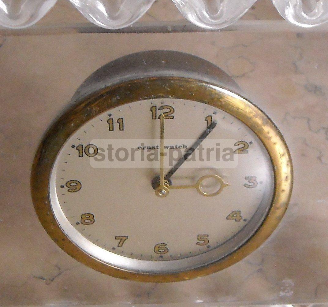 Arti Decorative Del 900, Raro Orologio d'Epoca, Inusuale Design, Ernst, Pregevole immagine 2