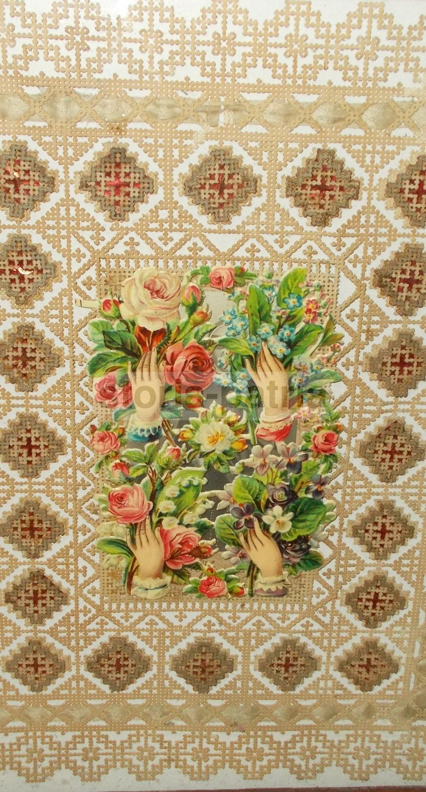 Artistica Opera, Bella Ed Elaborata Composizione Artigianale, Carta Traforata, 900 immagine 1