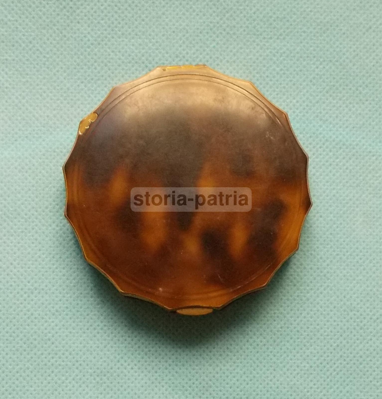 Cosmesi, Trucco, Decorativo Porta Cipria, Arti Decorative Del 900, Da Collezione immagine 5
