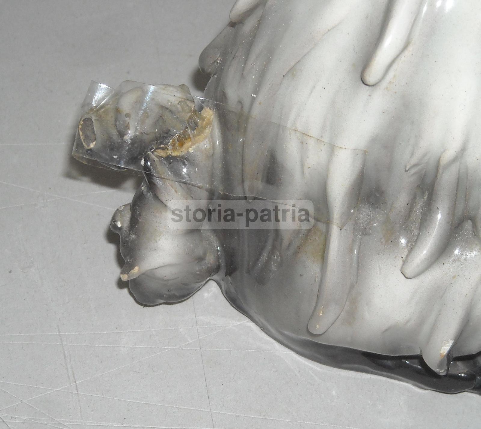 Decorativa Scultura, Ceramica Da Collezione, Grazioso Piccolo Cane, Decorativo, 900 immagine 8