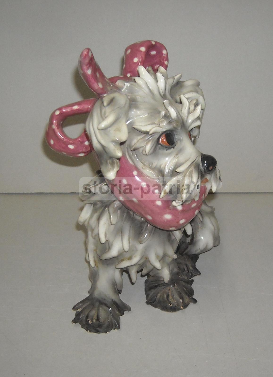 Decorativa Scultura, Ceramica Da Collezione, Grazioso Piccolo Cane, Decorativo, 900 immagine 9