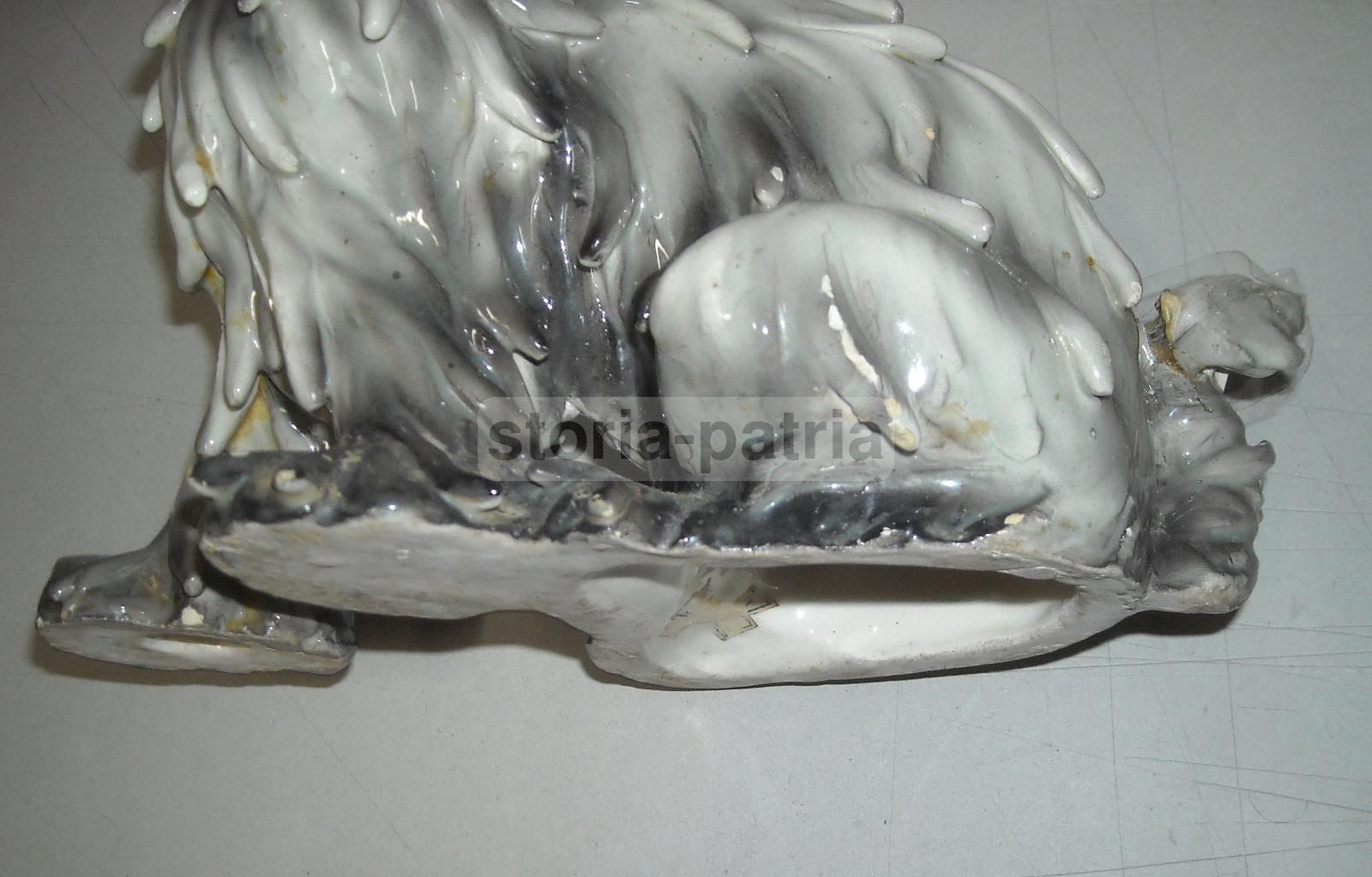 Decorativa Scultura, Ceramica Da Collezione, Grazioso Piccolo Cane, Decorativo, 900 immagine 11