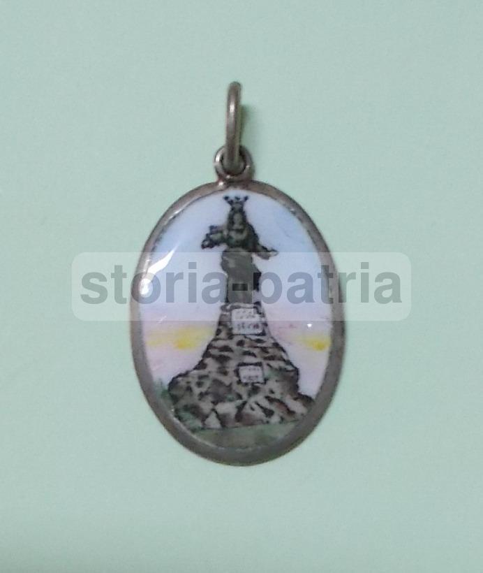 Graziosa Miniatura Devozionale, Susa, Monumento A Rocciamelone, Da Collezione, Bella immagine 1