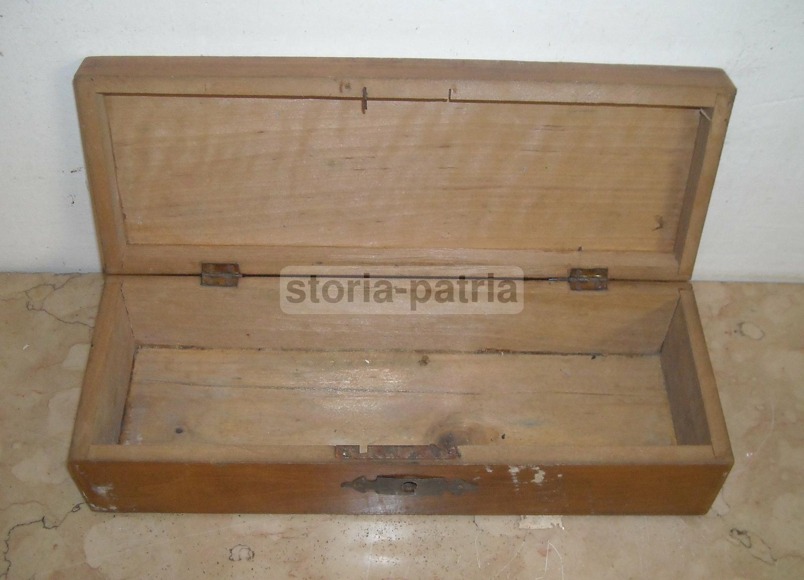 Graziosa Scatola Legno, Astuccio Per Articoli Da Toilette, Decorativa, d'Epoca immagine 6