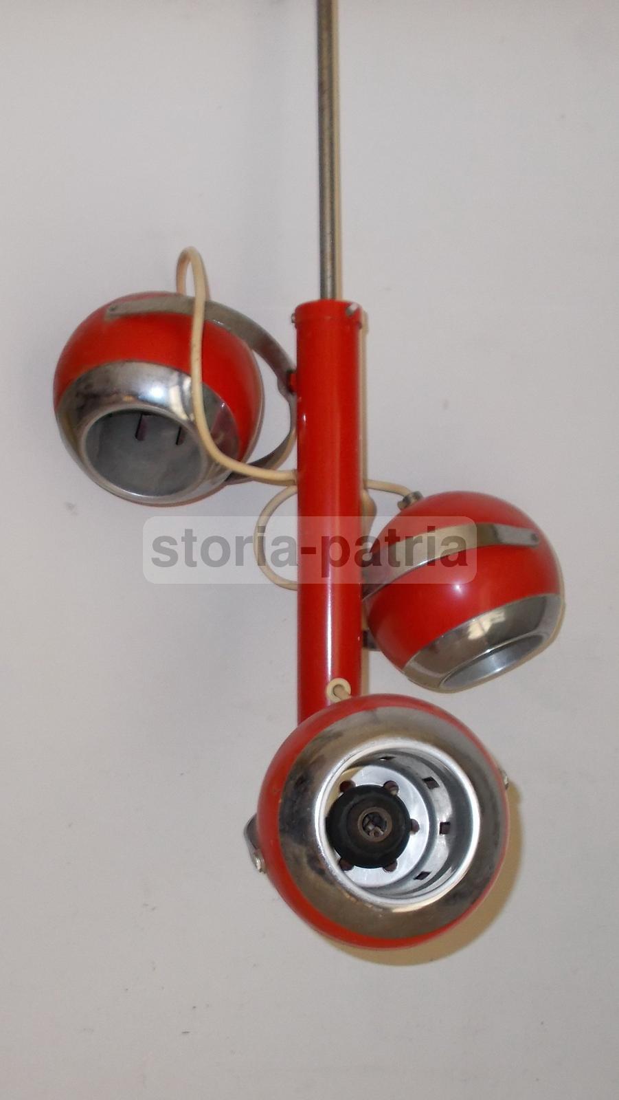 Inusuale Artistica Lampada, Modernariato, Design, Decorativo Lampadario d'Epoca immagine 2