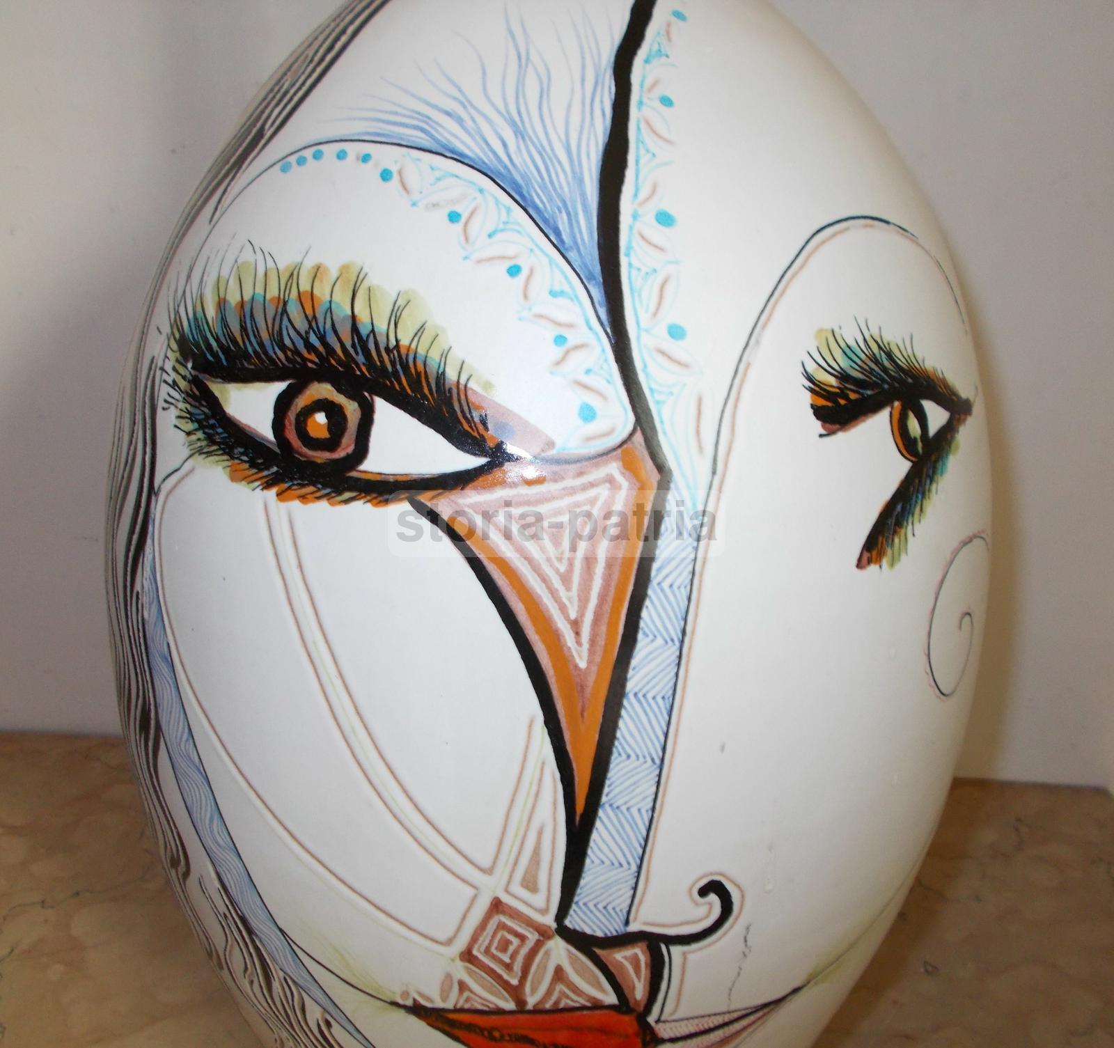 Modernariato, Design, Arte Moderna, Artistica Ceramica, Decorativo Dipinto, Messina immagine 2