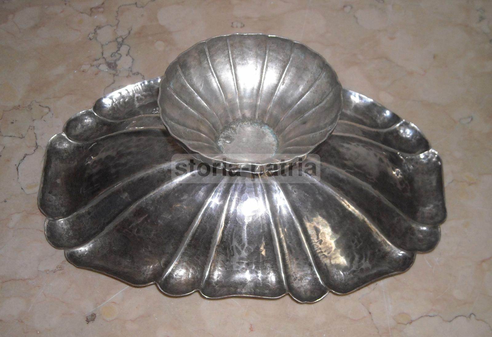 Napoli, Antica Argenteria Di Famiglia, Decorativo Soprammobile, Elegante Modellato immagine 6