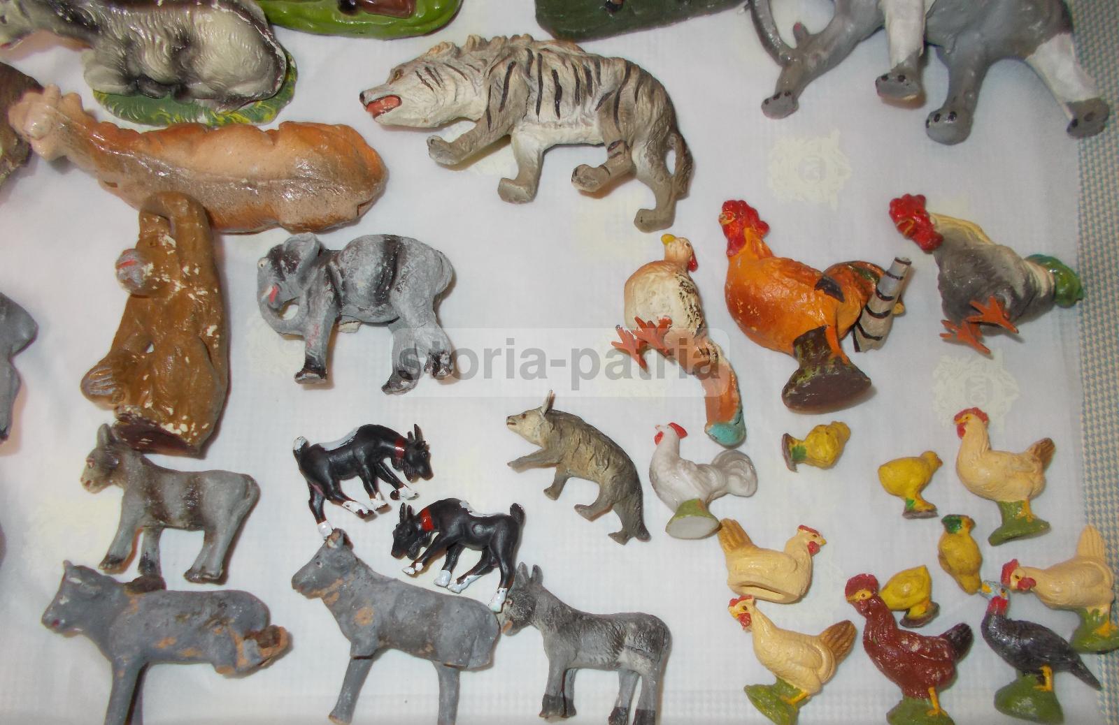Sculturine Da Collezione, Animali Vari, Mucche, Asini, Galline, Per Presepi O Diorami immagine 5