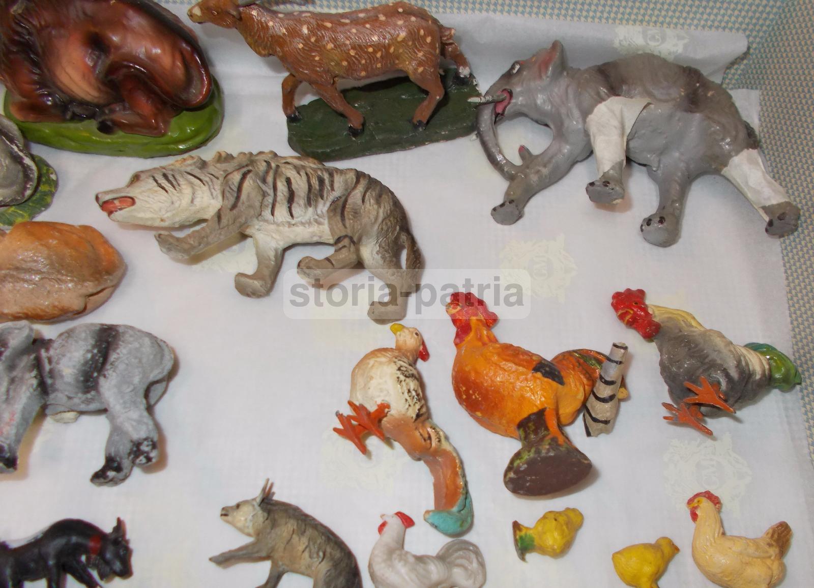 Sculturine Da Collezione, Animali Vari, Mucche, Asini, Galline, Per Presepi O Diorami immagine 6