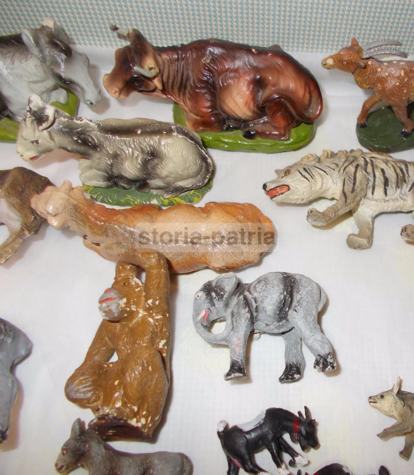 Sculturine Da Collezione, Animali Vari, Mucche, Asini, Galline, Per Presepi O Diorami immagine 8