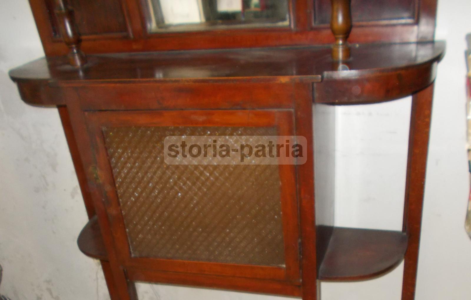 Suggestivo Mobile Specchiera, Belle Dimensioni, Collocabile Ovunque, Legno, Liberty immagine 5
