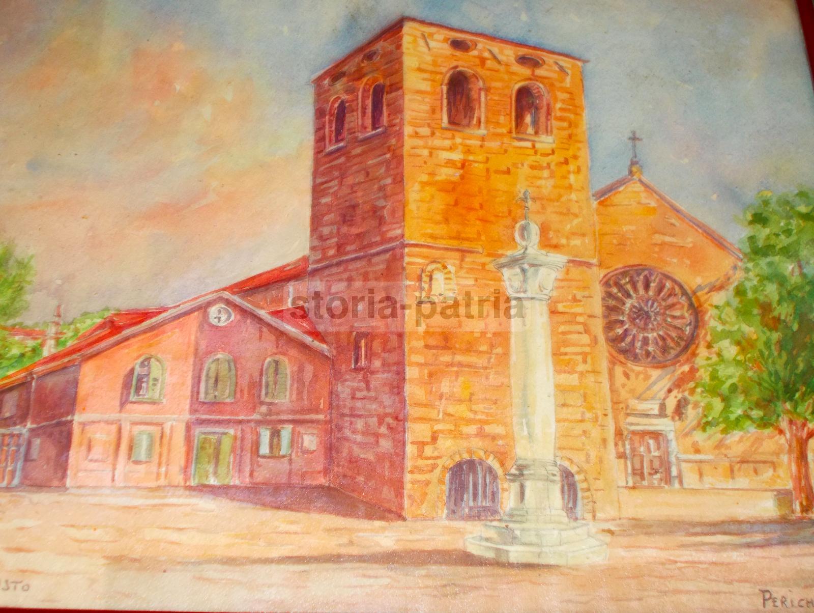 Trieste, S Giusto, Piacevole Dipinto, Da Collezione, Arte Contemporanea, Perich, 900 immagine 2