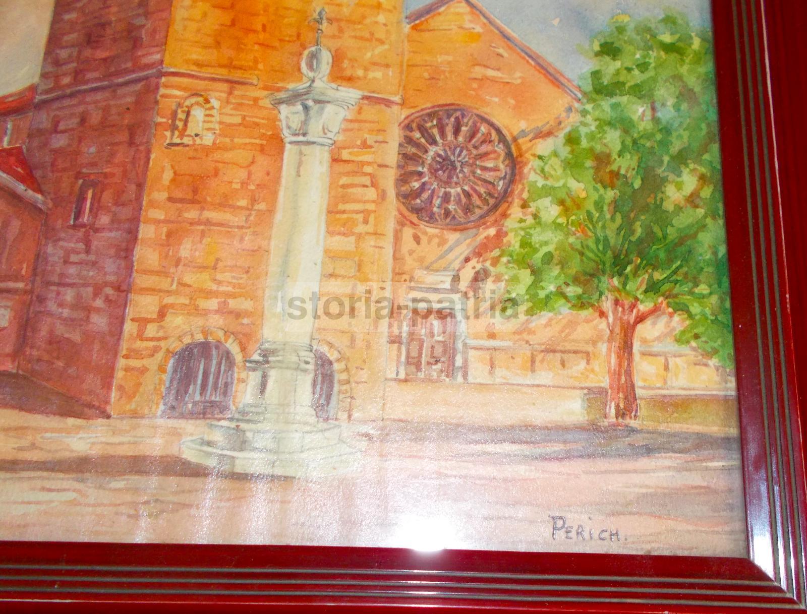 Trieste, S Giusto, Piacevole Dipinto, Da Collezione, Arte Contemporanea, Perich, 900 immagine 5